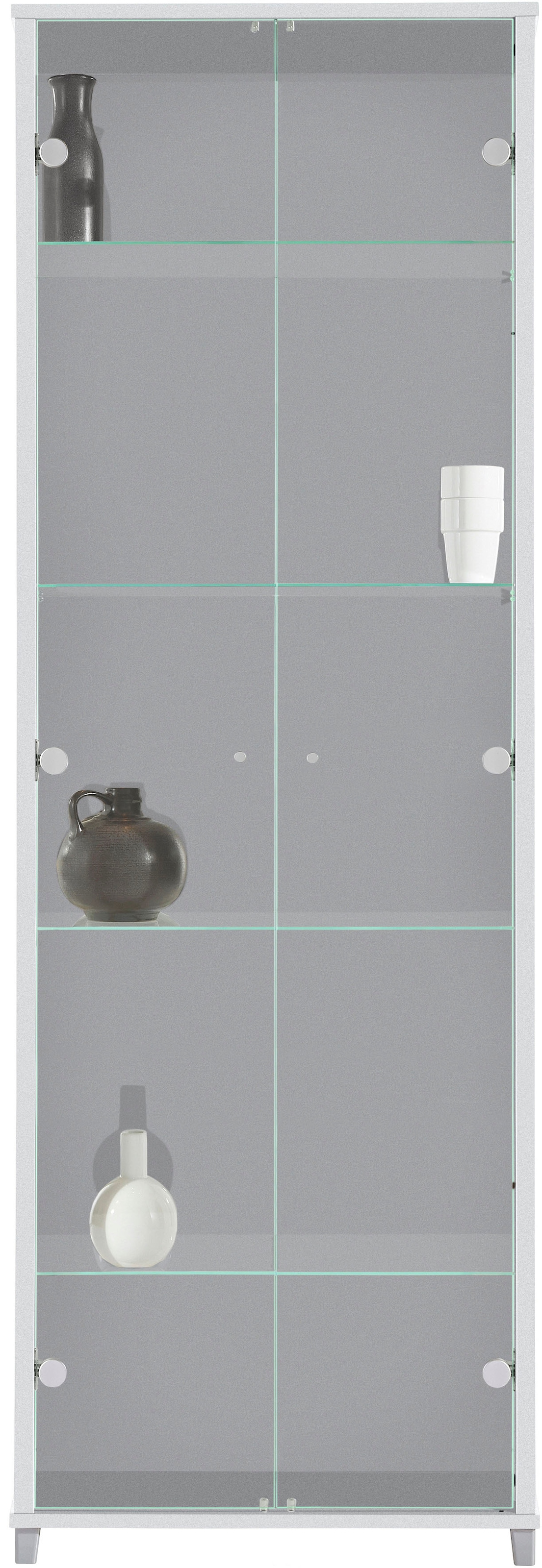 fif möbel Vitrine »OPTIMA« Standvitrine, Vitrinenschrank, Glasvitrine, Sammlervitrine