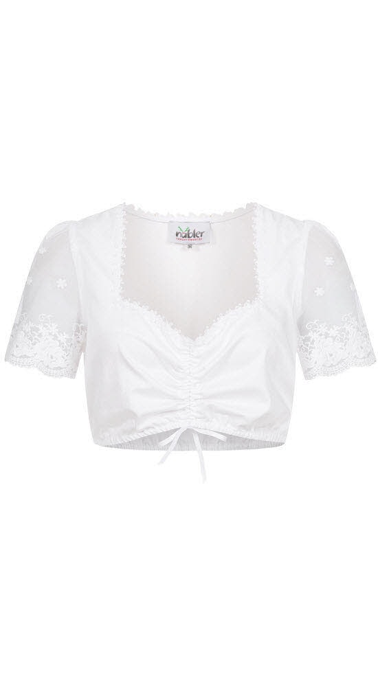 Nübler Dirndlbluse "Dirndlbluse kurzarm Mareile" günstig online kaufen