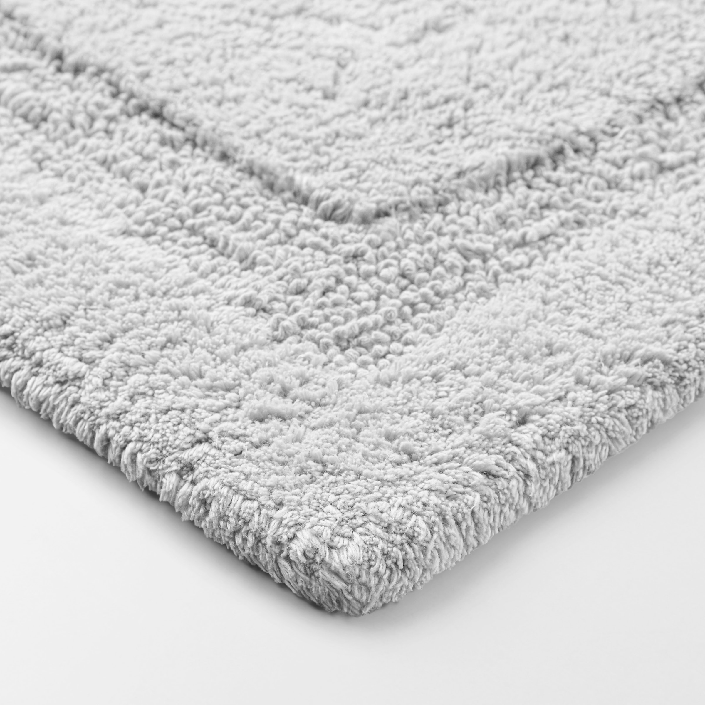 OTTO home Badematte »Meellor« Höhe 20 mm rutschhemmend beschichtet fußbodenheizungsgeeignet Badteppich, getuftet, modern, Uni, antirutsch, flauschig, Baumwolle
