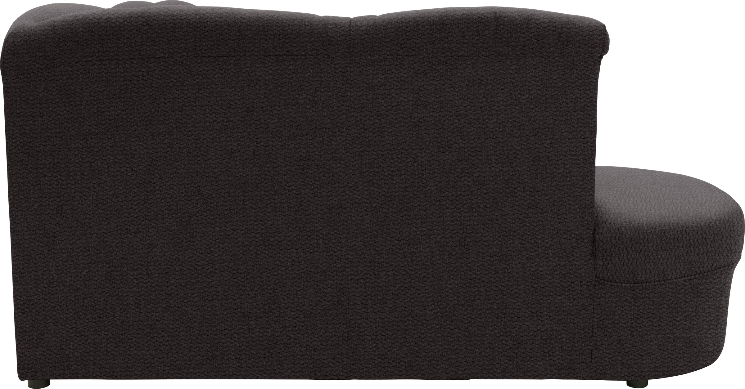 DOMO collection Ecksofa »Faenza für kleine Räume, Stellmaße 232,176cm, komfortabel, L-Form«, mit Ottomane, zeitlos, elegante Armlehnen, wahlweise mit Bettfunktion