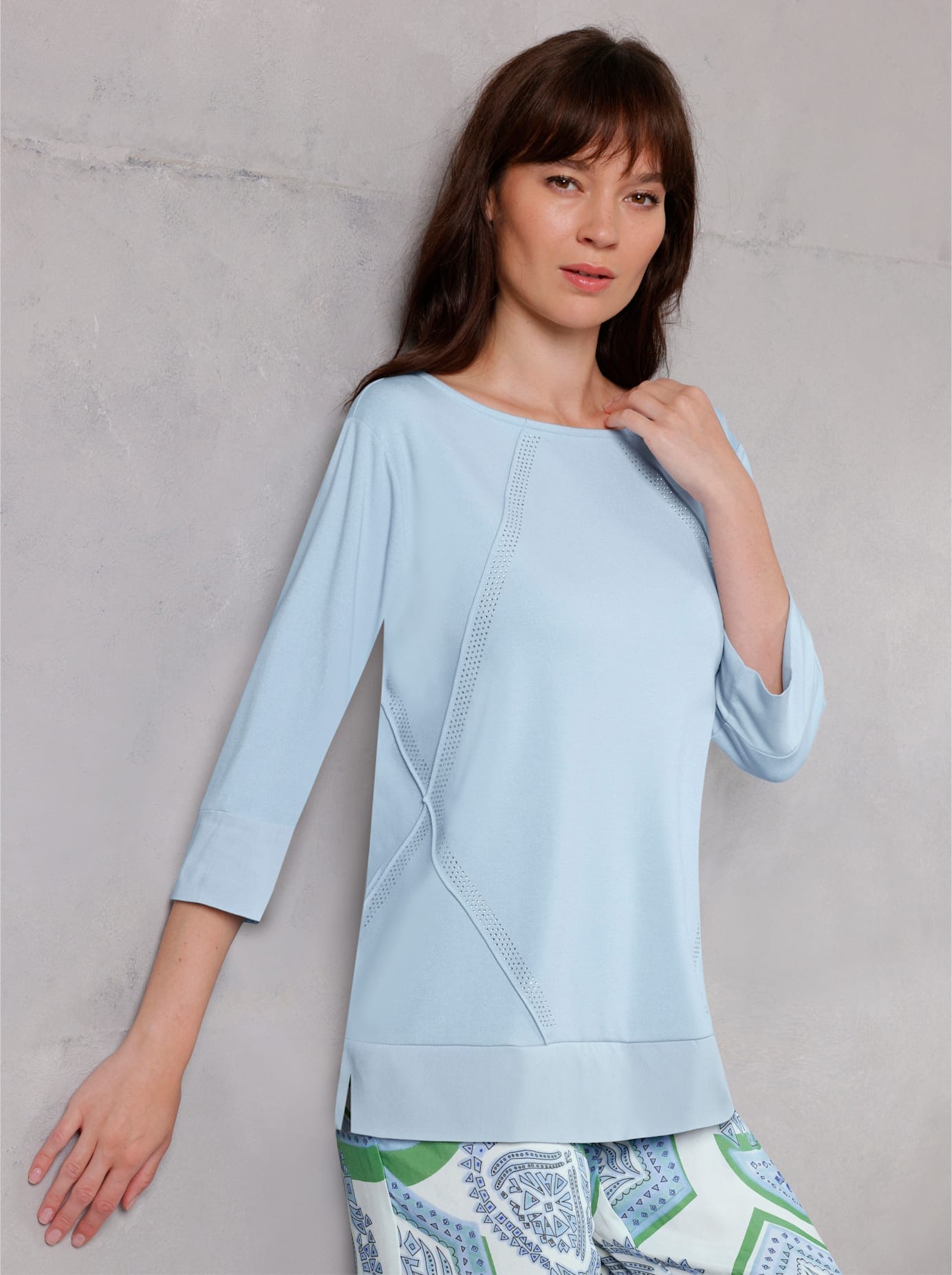 CREATION L PREMIUM 3/4-Arm-Shirt "Modal-Shirt" 1 Stk. tlg. günstig online kaufen