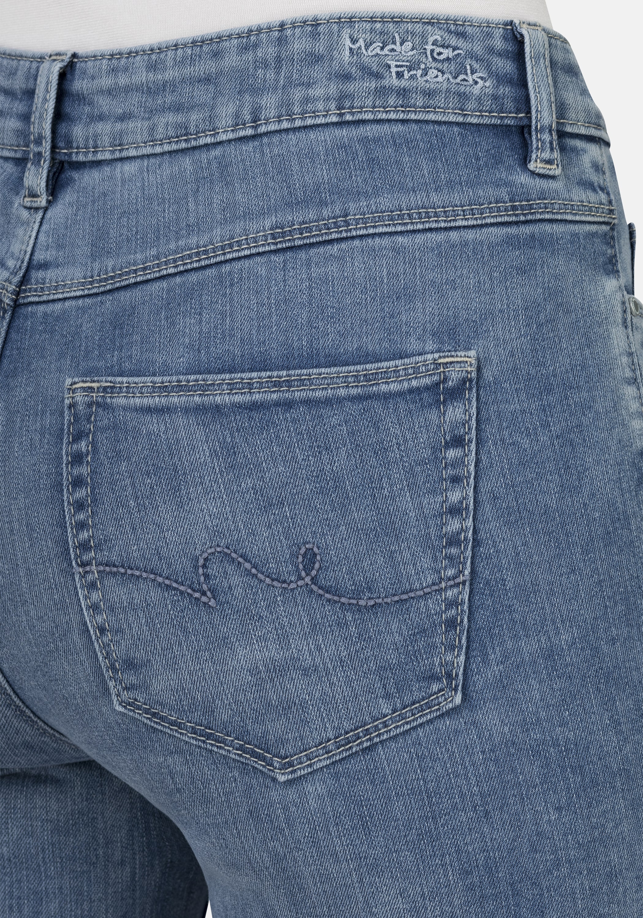 STOOKER WOMEN 5-Pocket-Jeans »Straight Fit Zermatt Denim«, Straight Fit Casual Clean Wash Denim Jeans für Damen