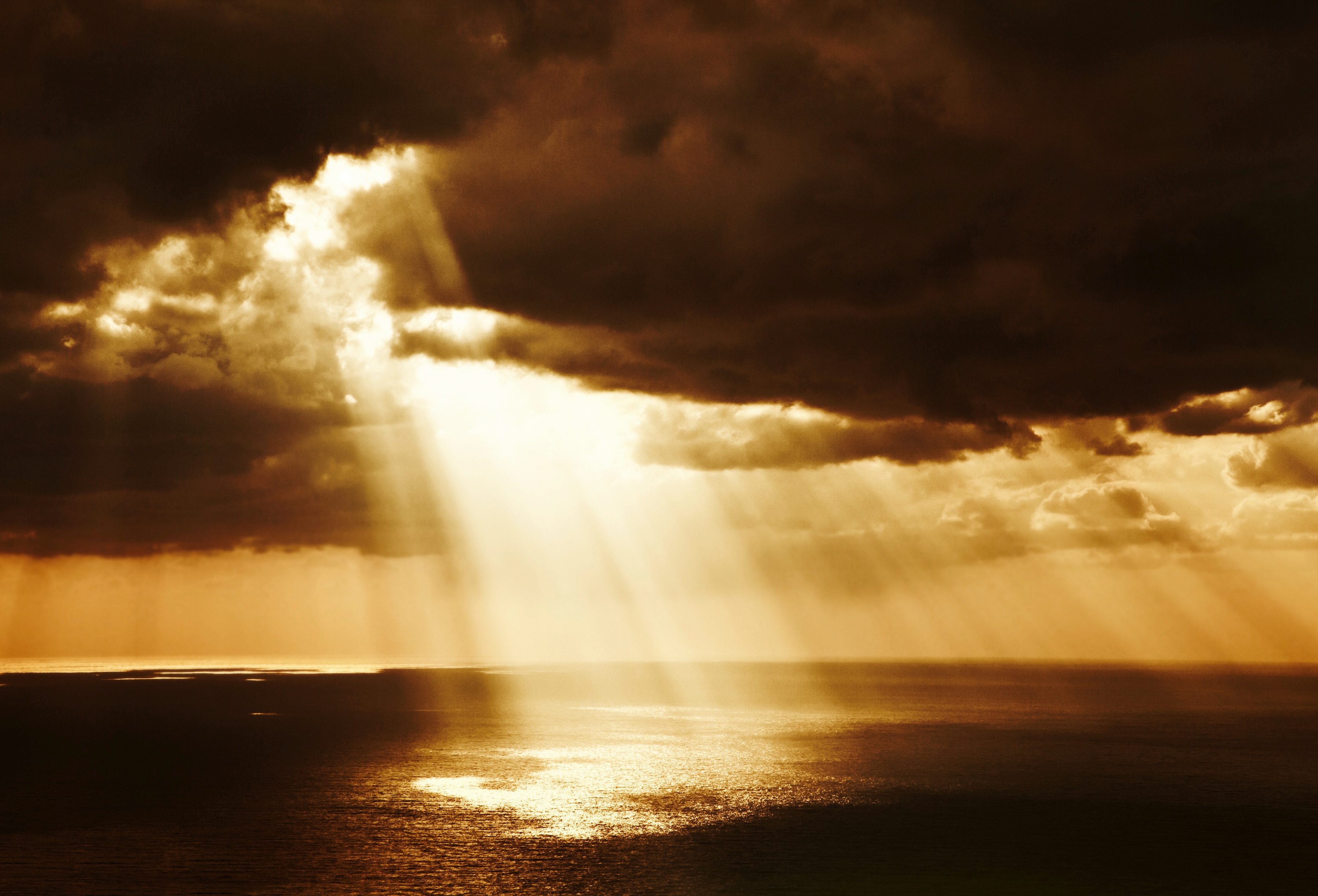 Papermoon Fototapete "MEER-NATUR LANDSCHAFT STRAND OZEAN WOLKEN HIMMEL TAPETE"