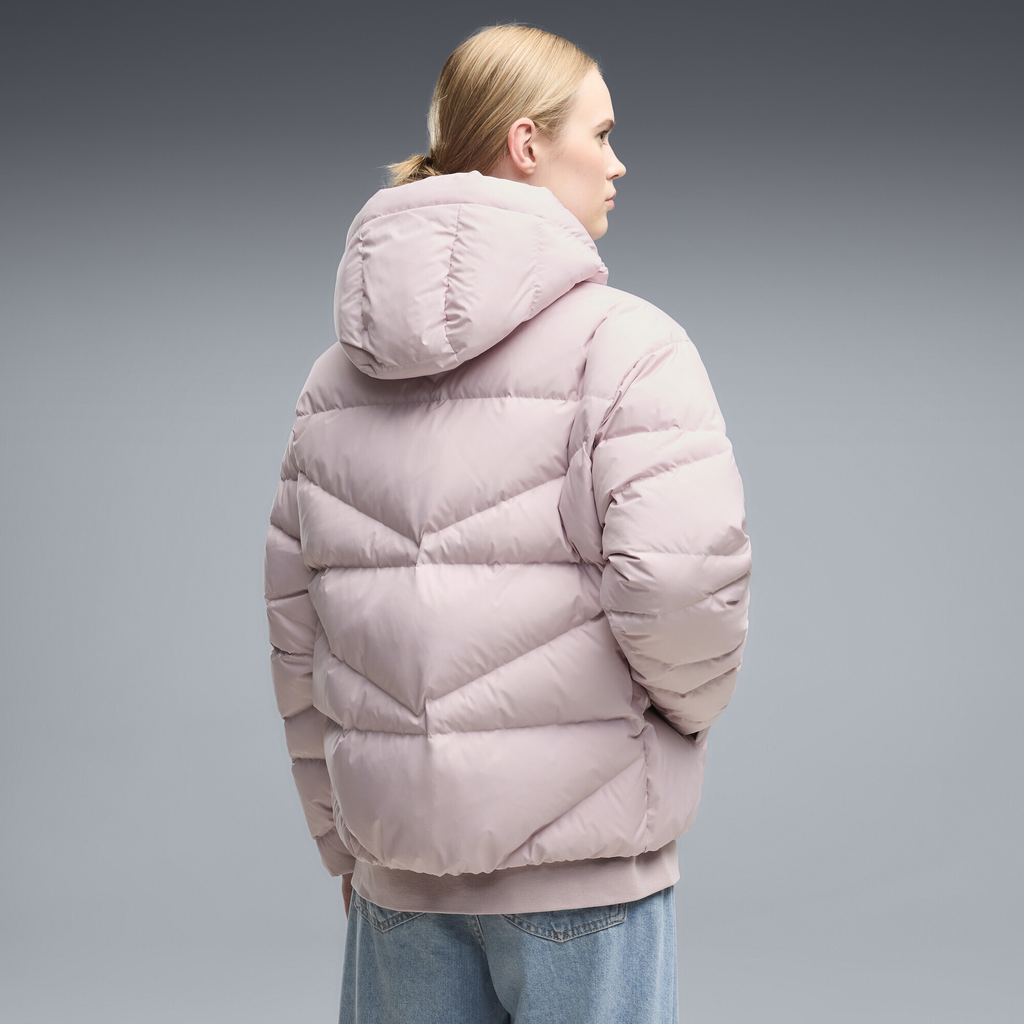 PUMA »Daunen-Pufferjacke mit Kapuze Damen«