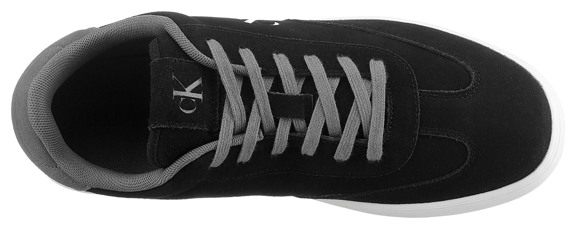 Calvin Klein Jeans Sneaker »CLASSIC CUPSOLE WT MG«, Halbschuh, Schnürschuh, Freizeitschuh mit heller Laufsohle