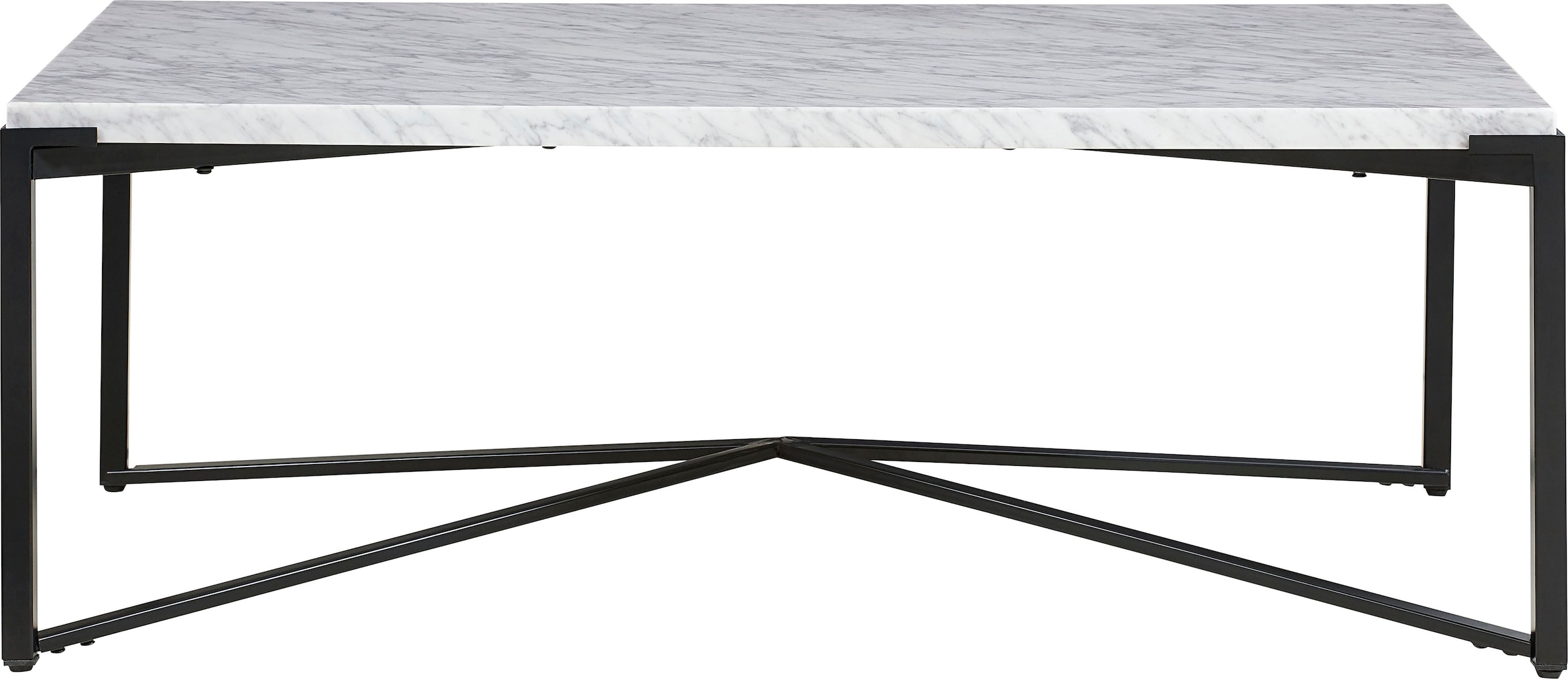 Leonique Couchtisch "Saxon Couchtisch" Couchtisch, rechteckig, helle Marmor günstig online kaufen