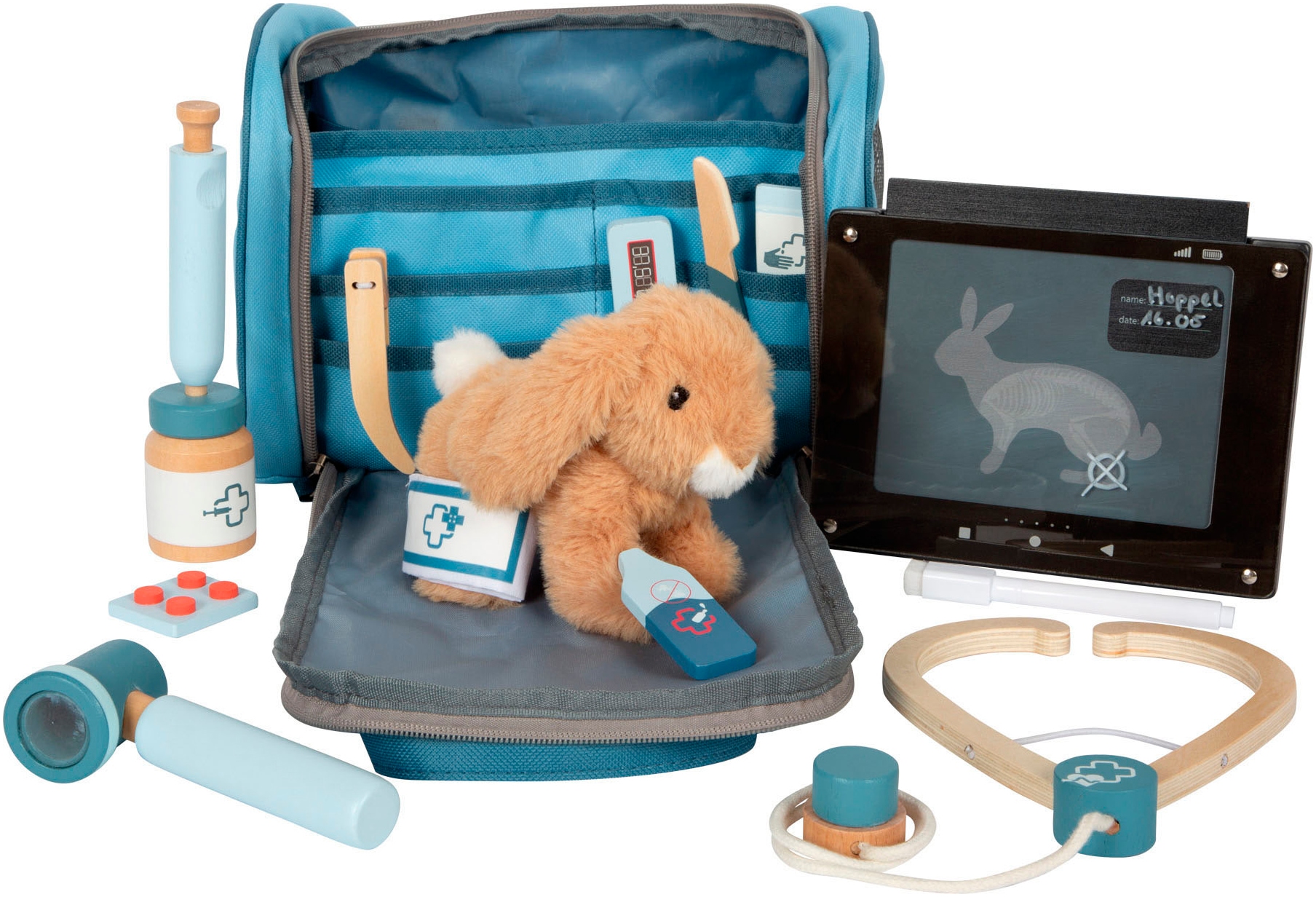 Small Foot Spielzeug-Arztkoffer »Tierarzt-Tasche mit Hase«