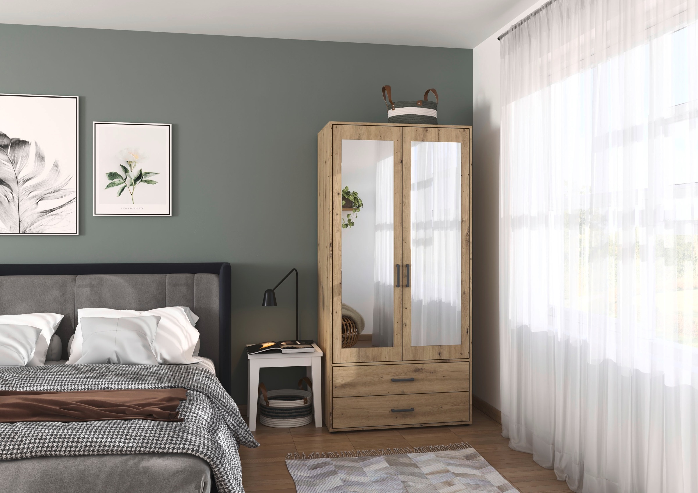 rauch Drehtürenschrank "Kleiderschrank Schrank Garderobe Wäscheschrank VOYA günstig online kaufen