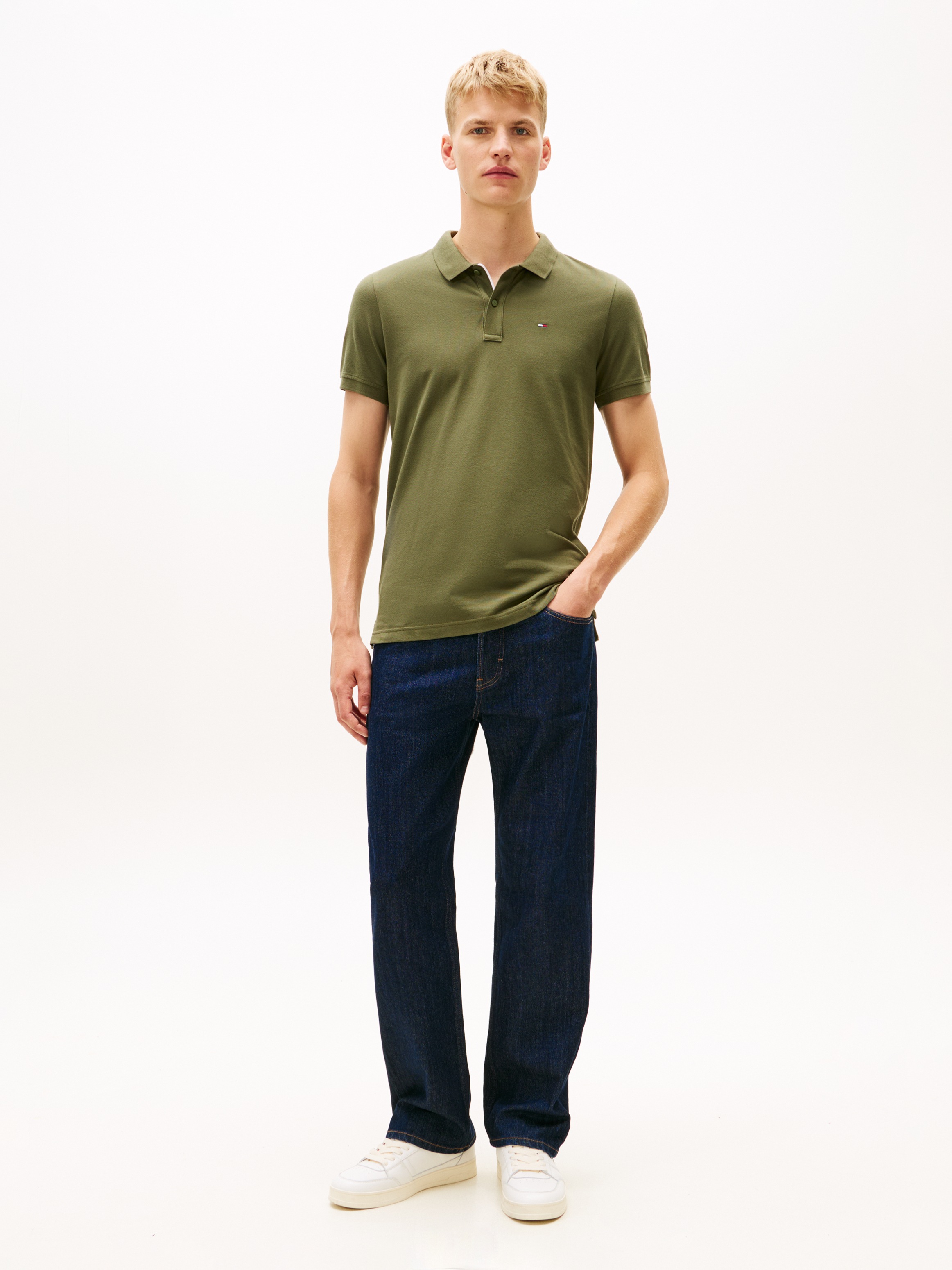 Thumbnail - Tommy Jeans Poloshirt "TJM SLIM PLACKET POLO EXT"
