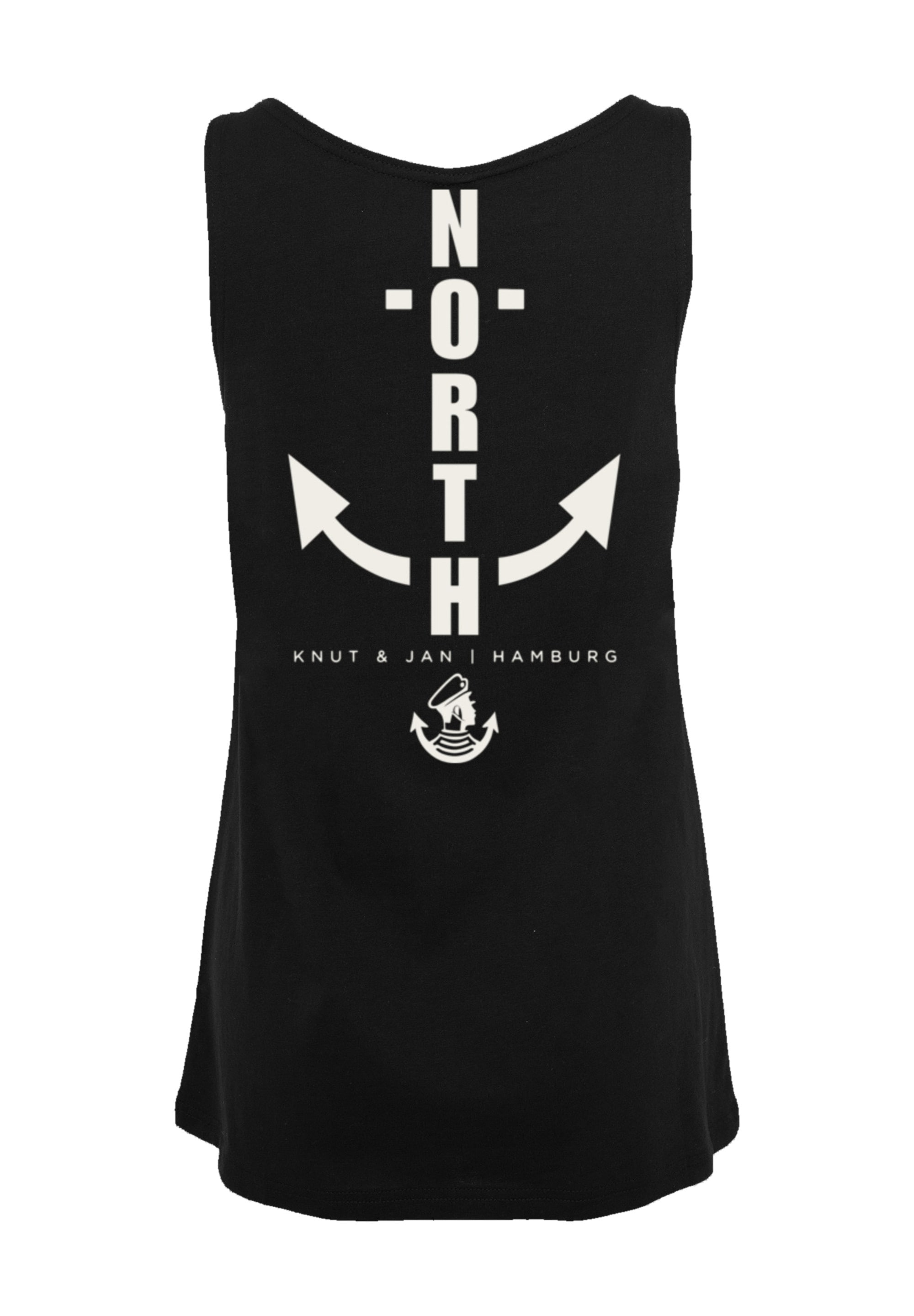 F4NT4STIC T-Shirt »North Anchor Knut & Jan Hamburg«, Print