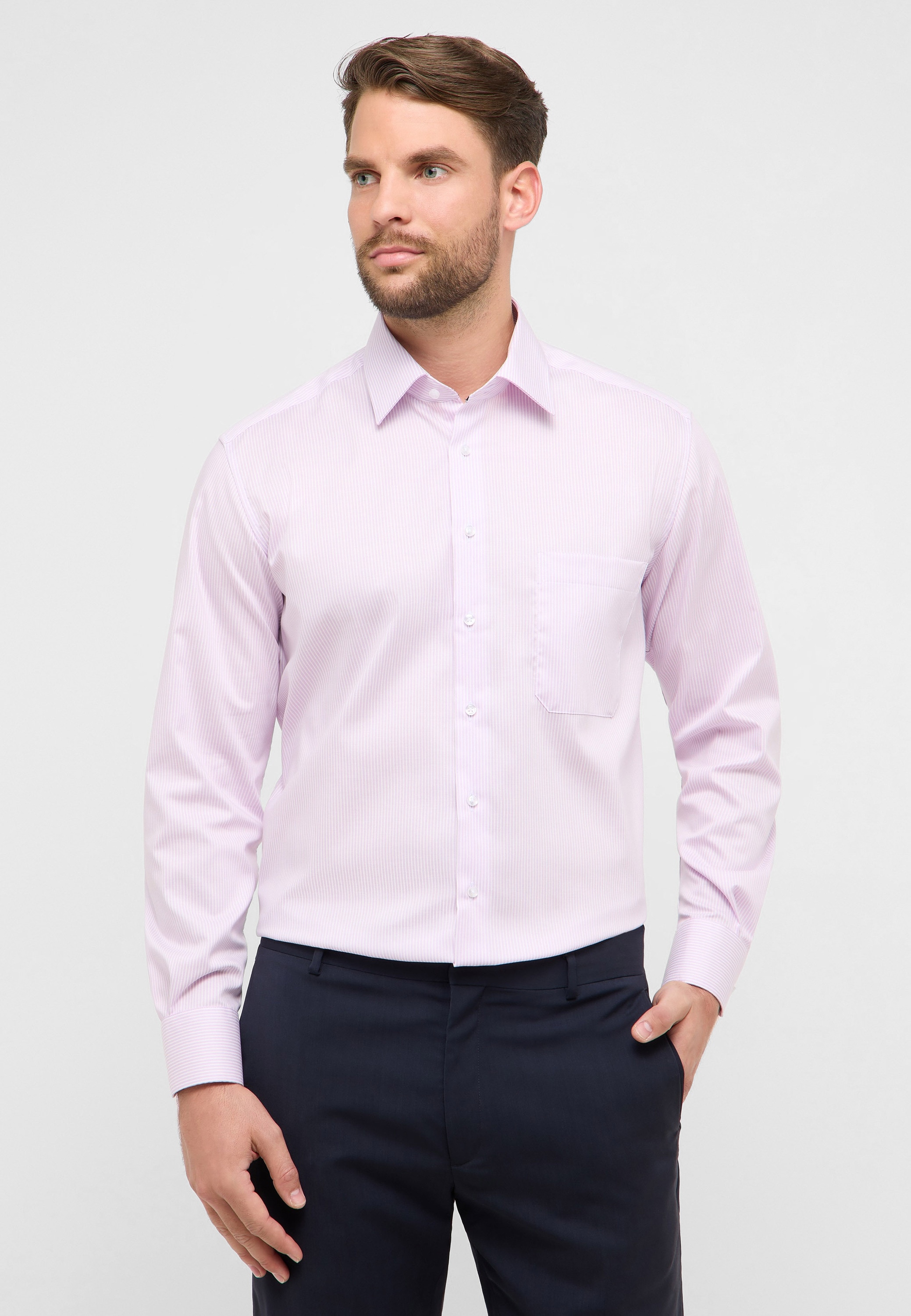 Eterna Langarmhemd "COMFORT FIT" NON IRON (bügelfrei) günstig online kaufen