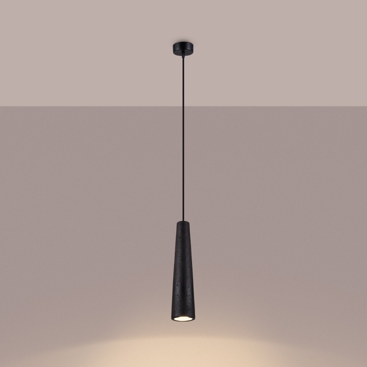 SOLLUX lighting Pendelleuchte »ELECTRA«, 1 flammig, Leuchtmittel GU10 | ohne Leuchtmittel, Riemenverstellung