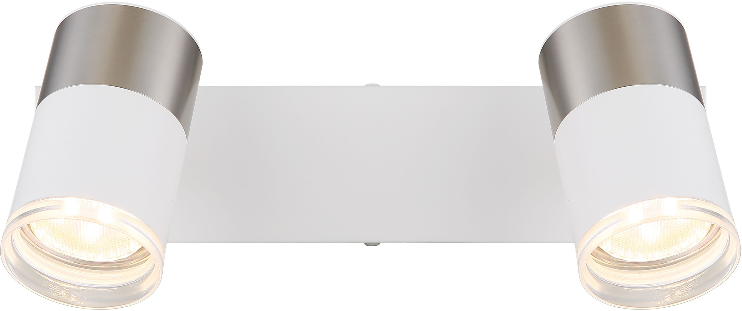 GLOBO LIGHTING Deckenstrahler »BRISBON«, Leuchtmittel GU10 | ohne Leuchtmittel, Deckenspot/weiß/ LxBxH: 260x60x120mm/Flur