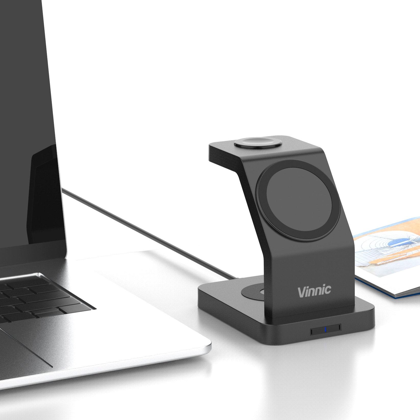 Vinnic Wireless Charger »ONTAKE 3-in-1 Magnetic Wireless Charging Dock«