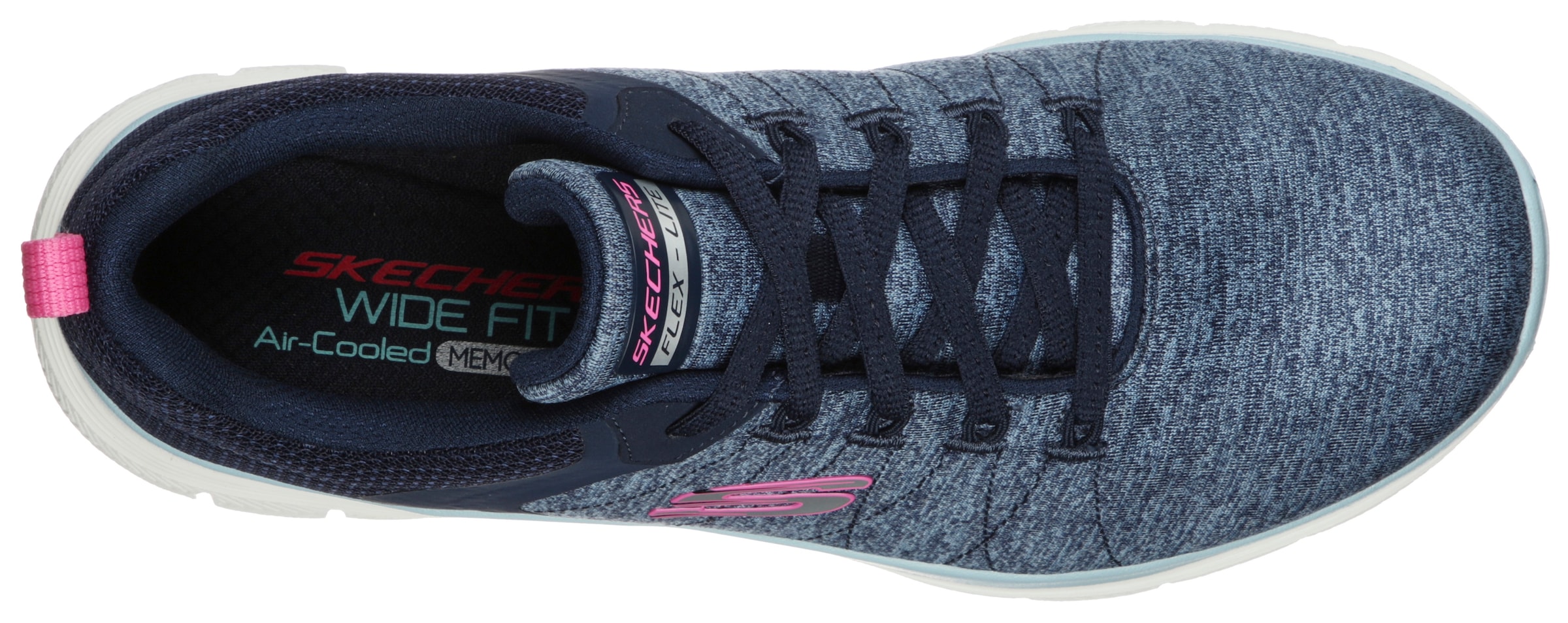 Skechers Sneaker »FLEX APPEAL 4.0 - BRILLIANT VIEW«, für Maschinenwäsche geeignet, Freizeitschuh, Halbschuh, Schnürschuh