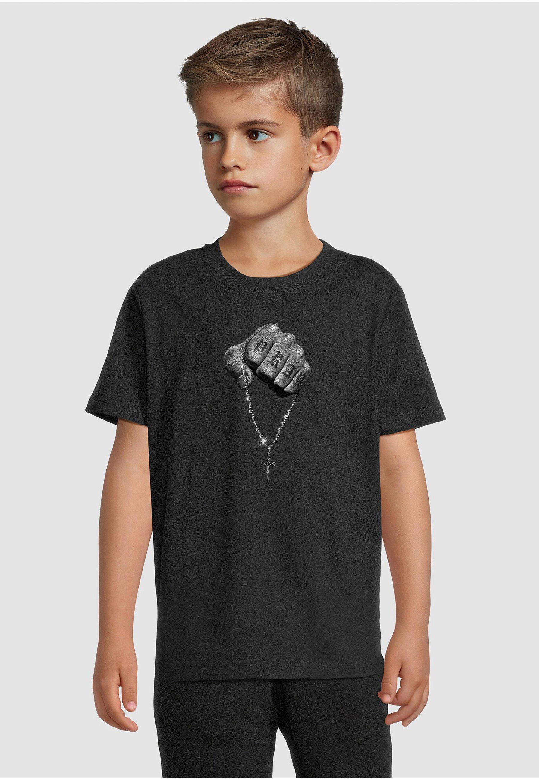 MisterTee T-Shirt »MisterTee Kids Faith Meets Strength Tee« 1