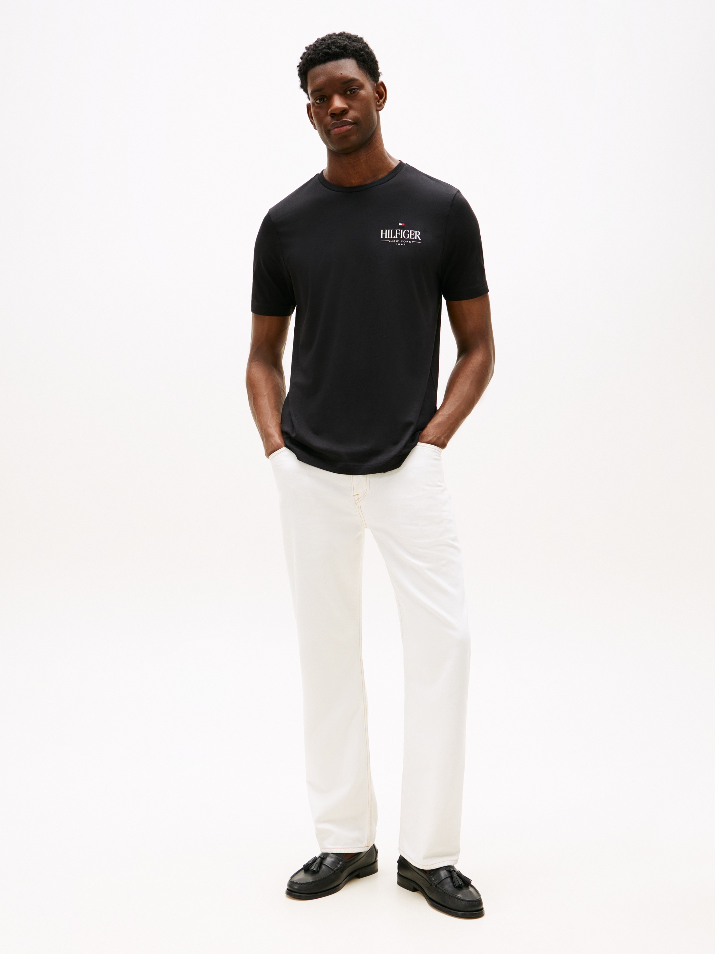 Tommy Hilfiger T-Shirt "HILFIGER STACK TEE" günstig online kaufen