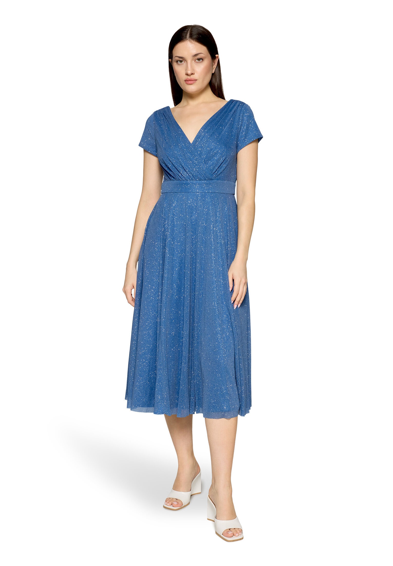 Vera Mont Cocktailkleid »Damen im Glitzer-Look« Ohne Tasche Stoff