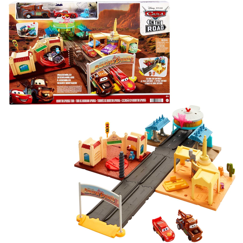 Mattel® Spiel-Gebäude »Disney Pixar Cars Disney+ Radiator Springs Tour Spielset«