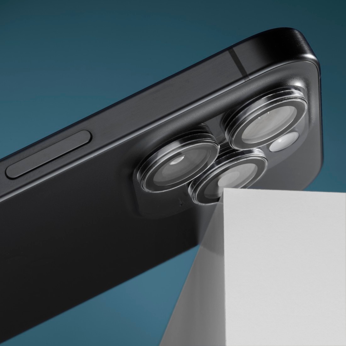 Hama Kameraschutzglas »Kameraschutz für iPhone 15 Pro/Pro Max (Panzerglas 9H, 3 Einzellinsen)«, für iPhone 15 Pro/15 Pro Max, stoßfest, kratzfest, robust