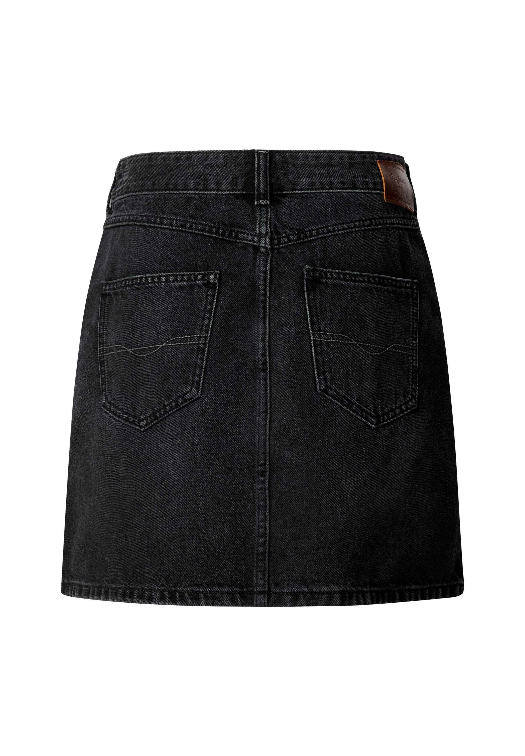 Pepe Jeans Jeansrock »denim skirt CRAFT MINI SKIRT BLACK«