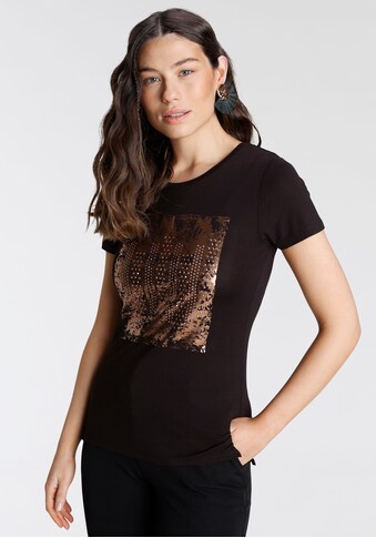 Laura Scott T-Shirt, mit Folienprint kaufen