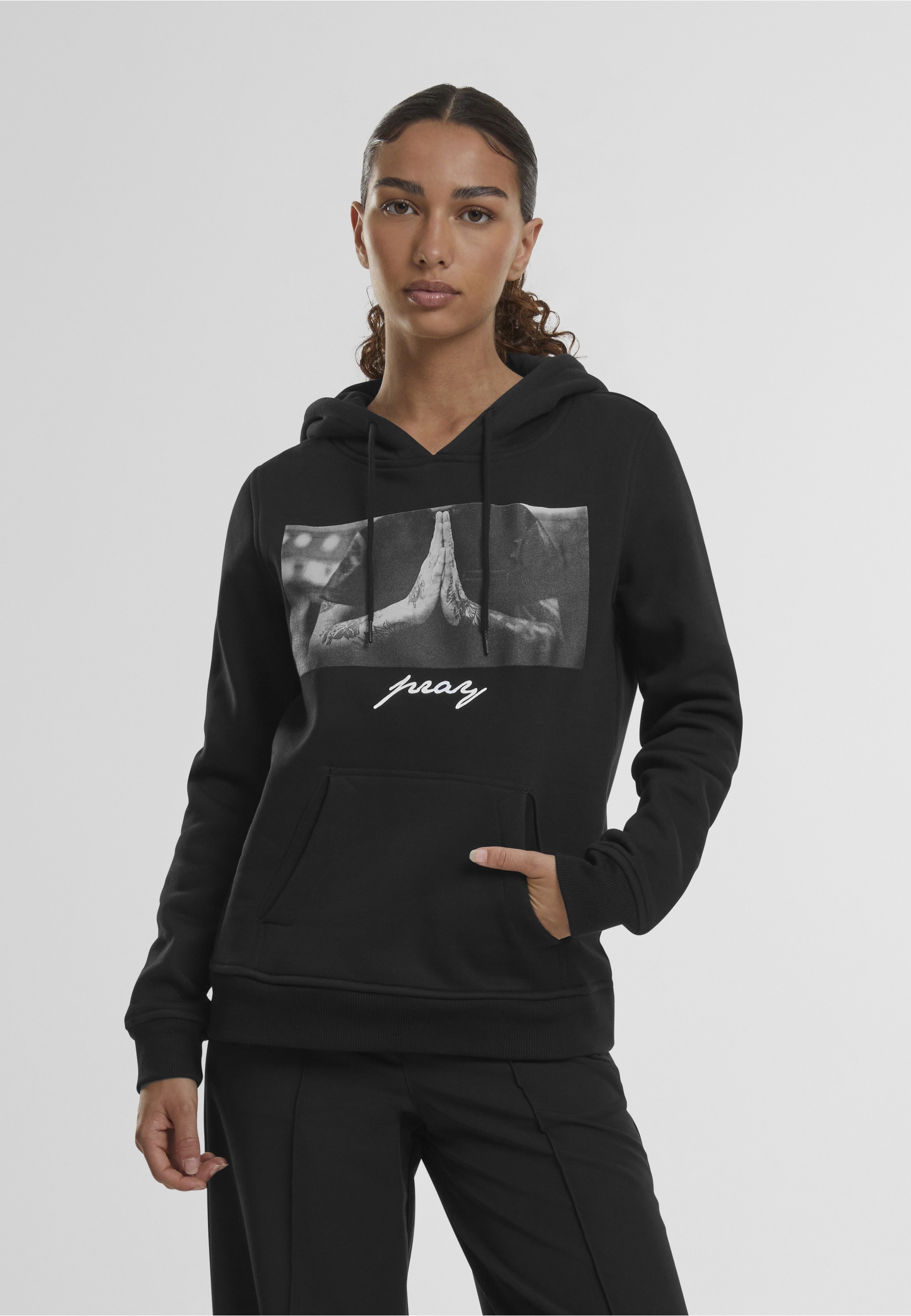 Thumbnail - MisterTee Sweatshirt "MisterTee Damen Ladies Pray Hoody"