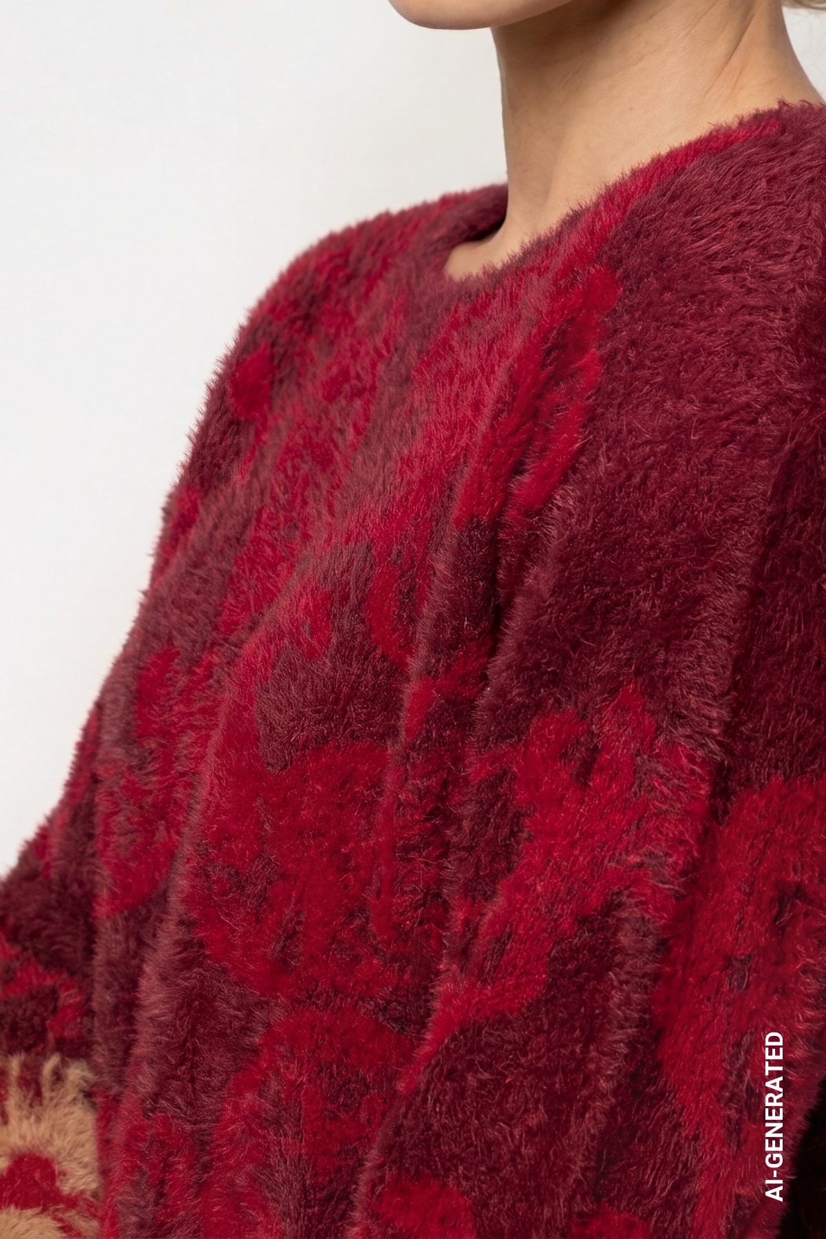 Monari Strickpullover »Pullover Paisley Jacquard« Regular fit mit Paisleymuster