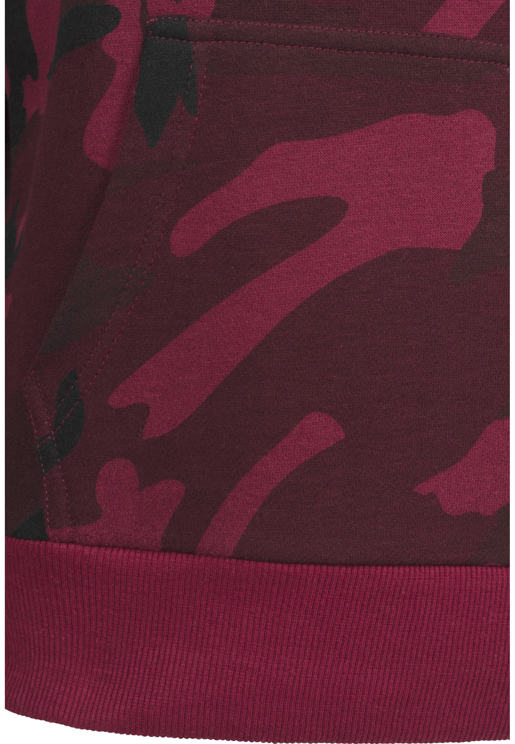 URBAN CLASSICS Rundhalspullover »Urban Classics Herren High Neck Camo Hoody« 1