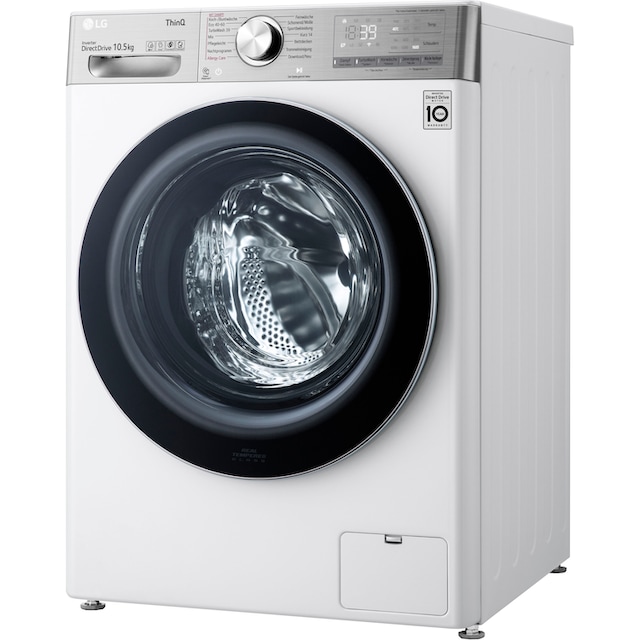 LG Waschmaschine »F6WV910P2«, F6WV910P2, 10,5 kg, 1600 U/min, TurboWash® -  Waschen in nur 39 Minuten | BAUR