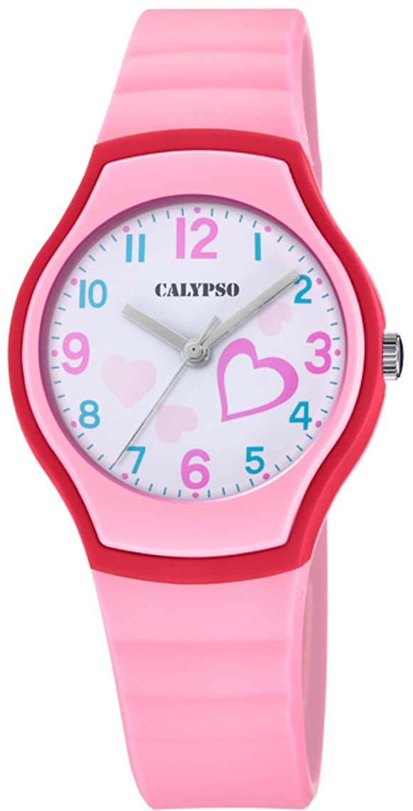 CALYPSO WATCHES Quarzuhr »Junior Collection, K5806/2«, Armbanduhr, Kinderuhr, mit Herzmotiv, ideal auch als Geschenk
