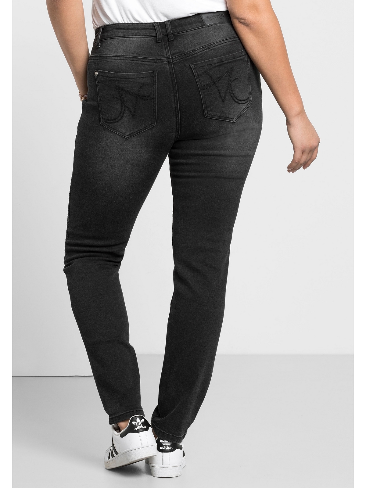 »Große Power-Stretch-Qualität kaufen Größen«, BAUR Stretch-Jeans Sheego für |