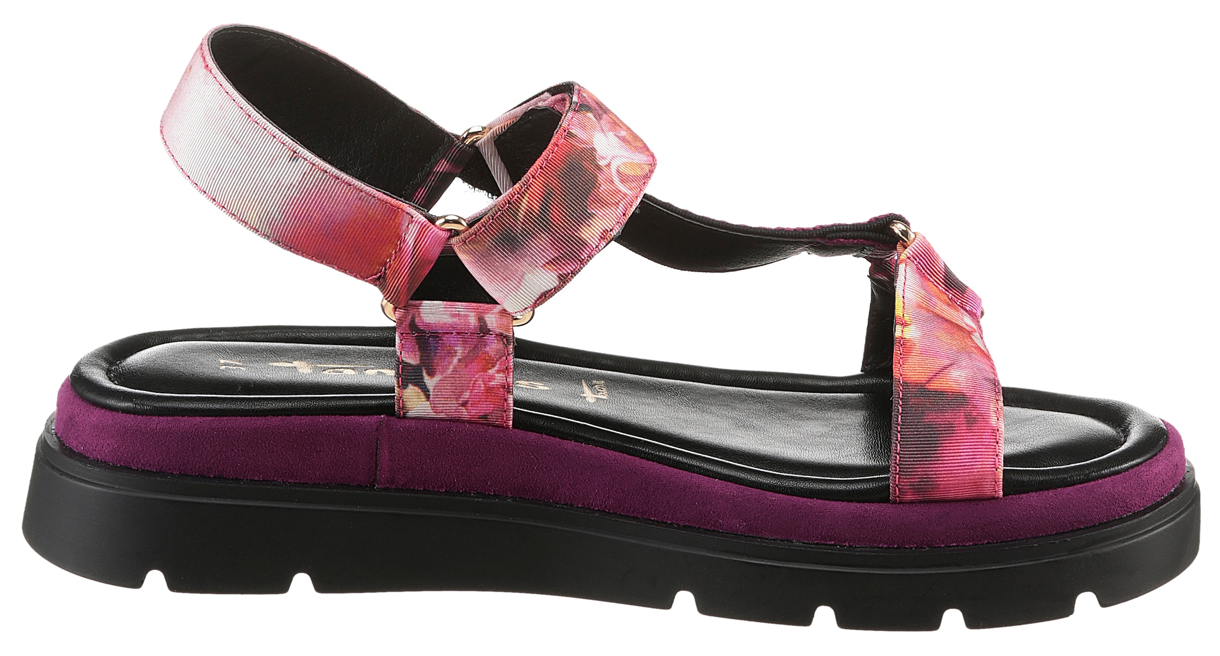 Tamaris Riemchensandale, Plateau, Sommerschuh, Sandalette mit Touch It-Ausstattung