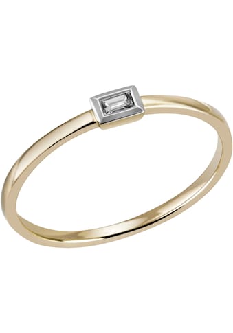 Fingerring »Schmuck Geschenk Gold 585 Goldring Vorsteckring«