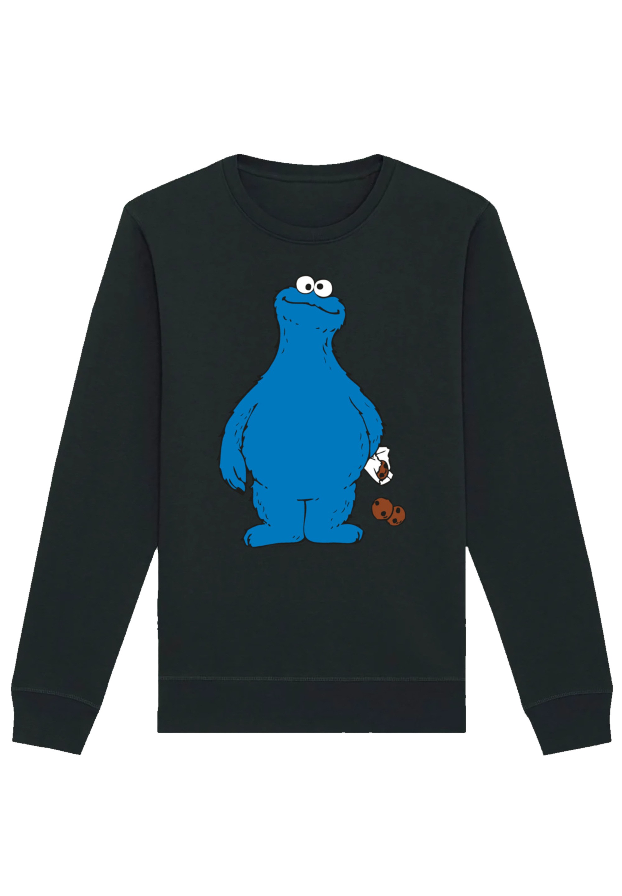 F4NT4STIC Sweatshirt »Sesamstraße Cookie Thief«, Premium Qualität