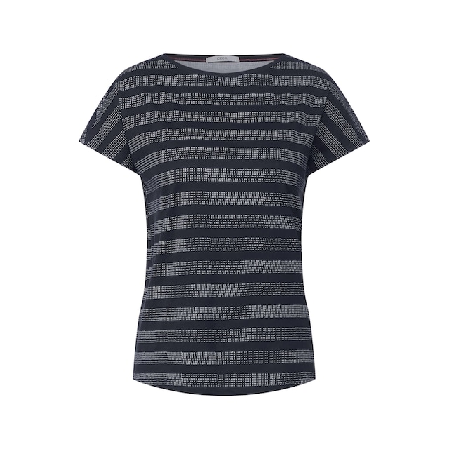Cecil T-Shirt, mit kurzen Ärmeln an überschnittener Schulter für bestellen  | BAUR