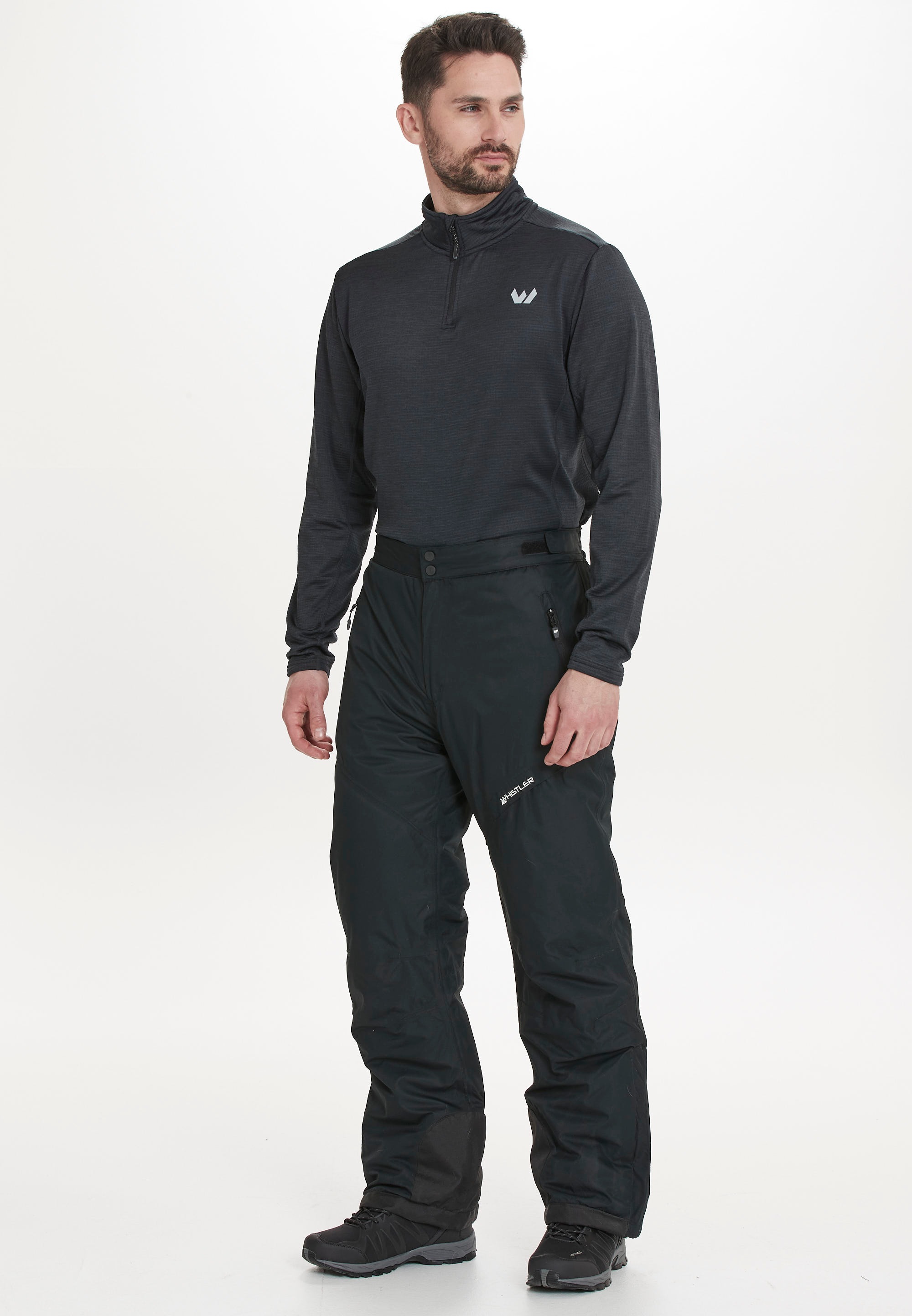 WHISTLER Funktionsshirt "Kalle M Waffle Midlayer", (1 tlg.), mit Quick Dry- günstig online kaufen
