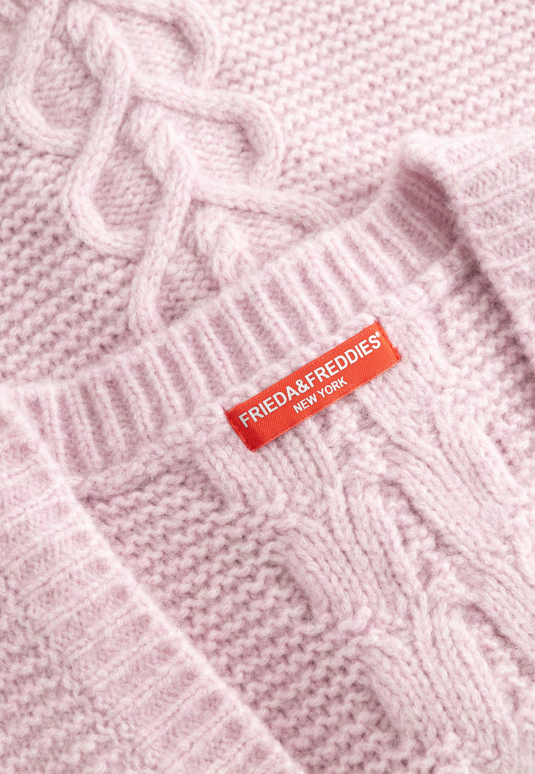 Frieda & Freddies Strickpullover »Frieda & Freddies Strickweste mit Zopfmuster«