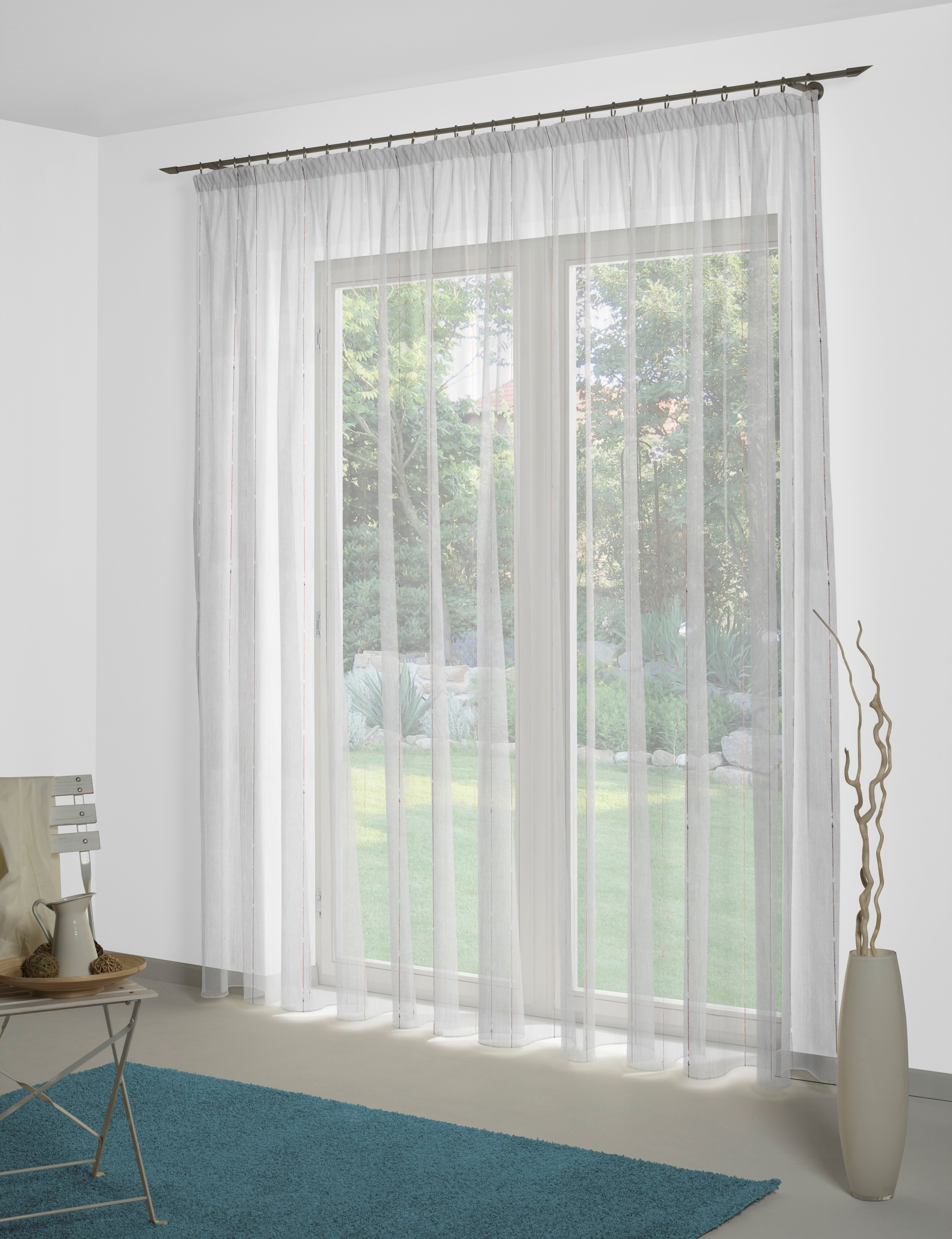 Wirth Gardine "Lizzy" Faltenband 1 tlg. günstig online kaufen