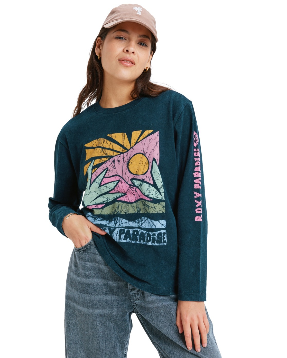 Roxy Langarmshirt "Hangloose Washed" günstig online kaufen