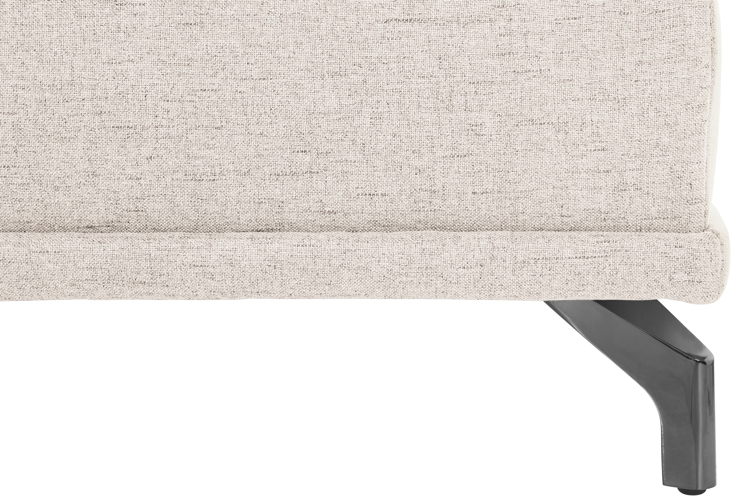 Places of Style Wohnlandschaft »Costello U-Form, mit Sitztiefenverstellung, Armteilverstellung und«, 3 Nierenkissen, optional Bettfunktion und Bettkasten
