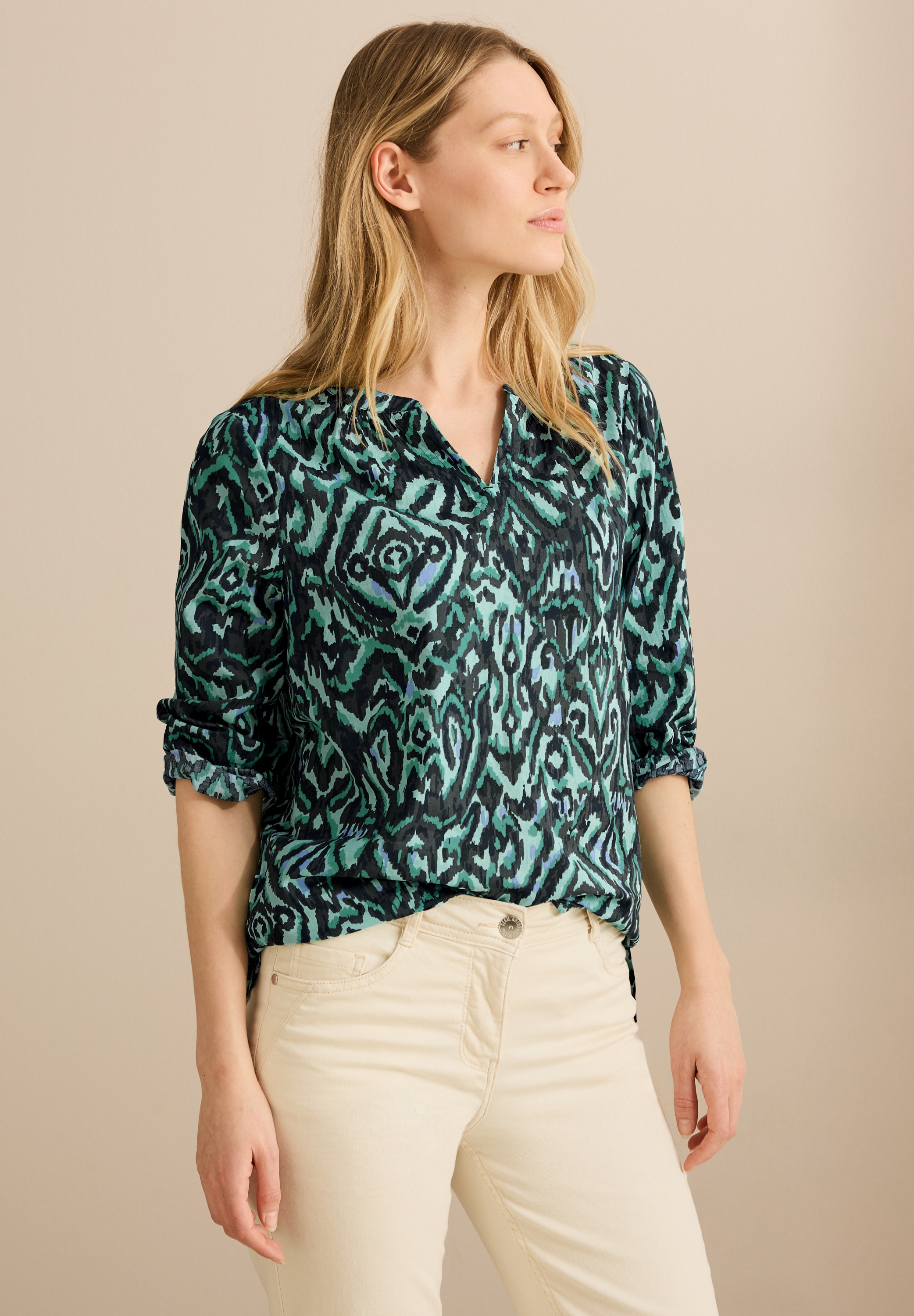 Cecil Shirtbluse su 3/4 Ärmeln