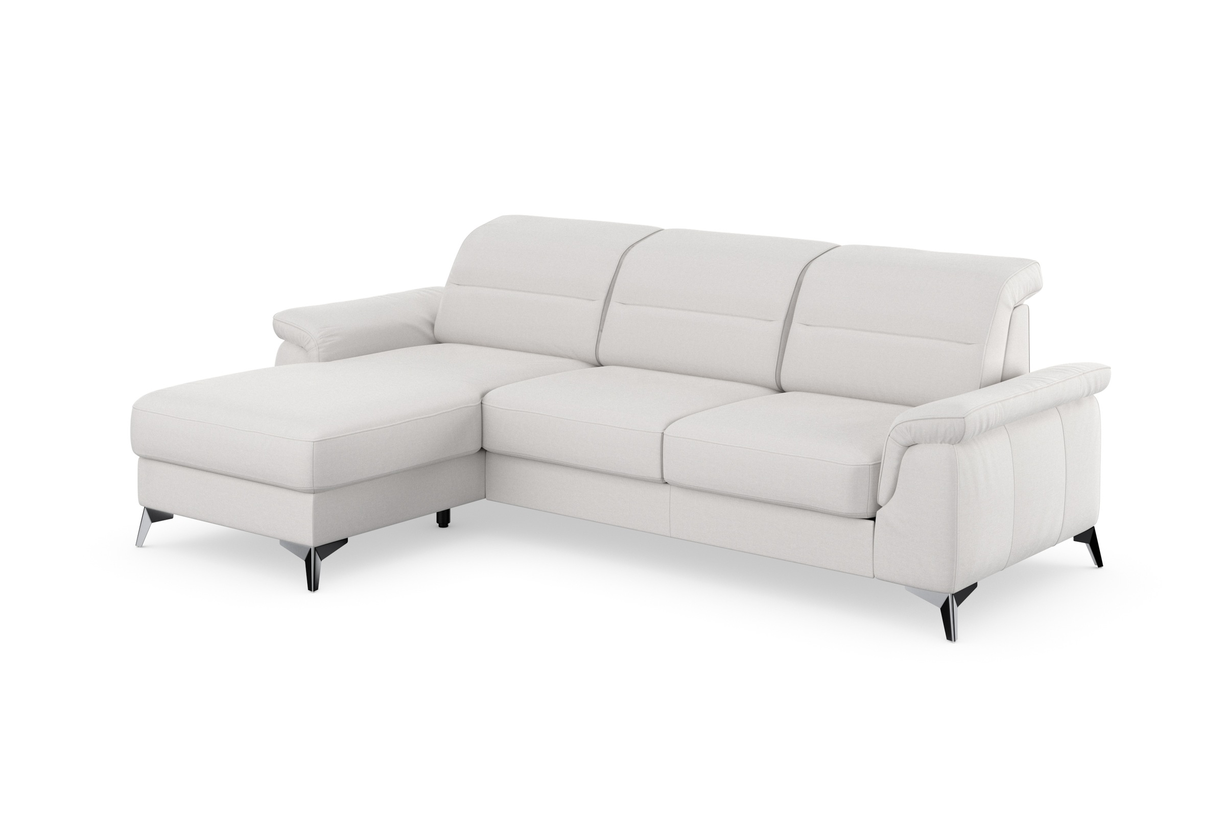 Thumbnail - sit&more Ecksofa "Sinatra L-Form" mit Recamiere, optinal mit Kopfteilverstellung und Armteilfunktion