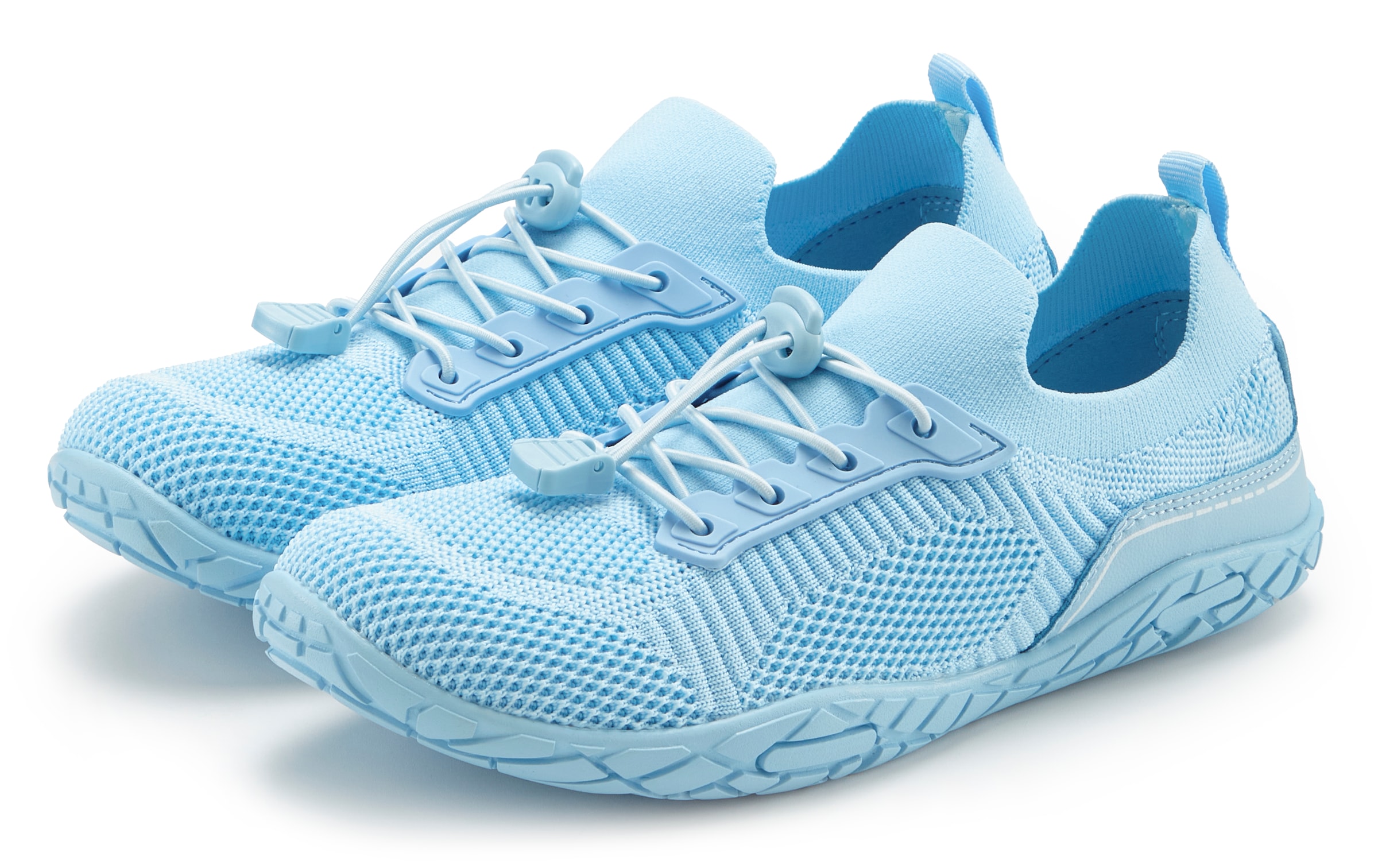 Vivance by Lascana Sneaker "Halbschuh, Freizeitschuh, Slip-On-Sneaker, Sommer Sneaker," mit Kordelzug und elastischen Schnürbändern VEGAN