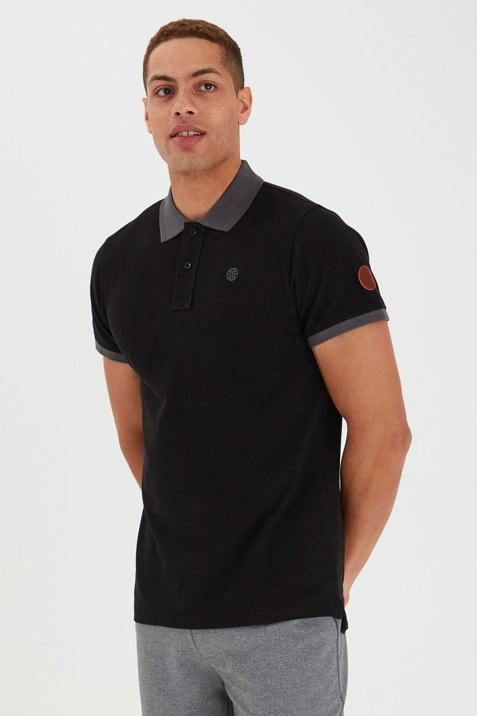 Blend Poloshirt "BHRalf", Polo mit farblich abgesetztem Kragen günstig online kaufen