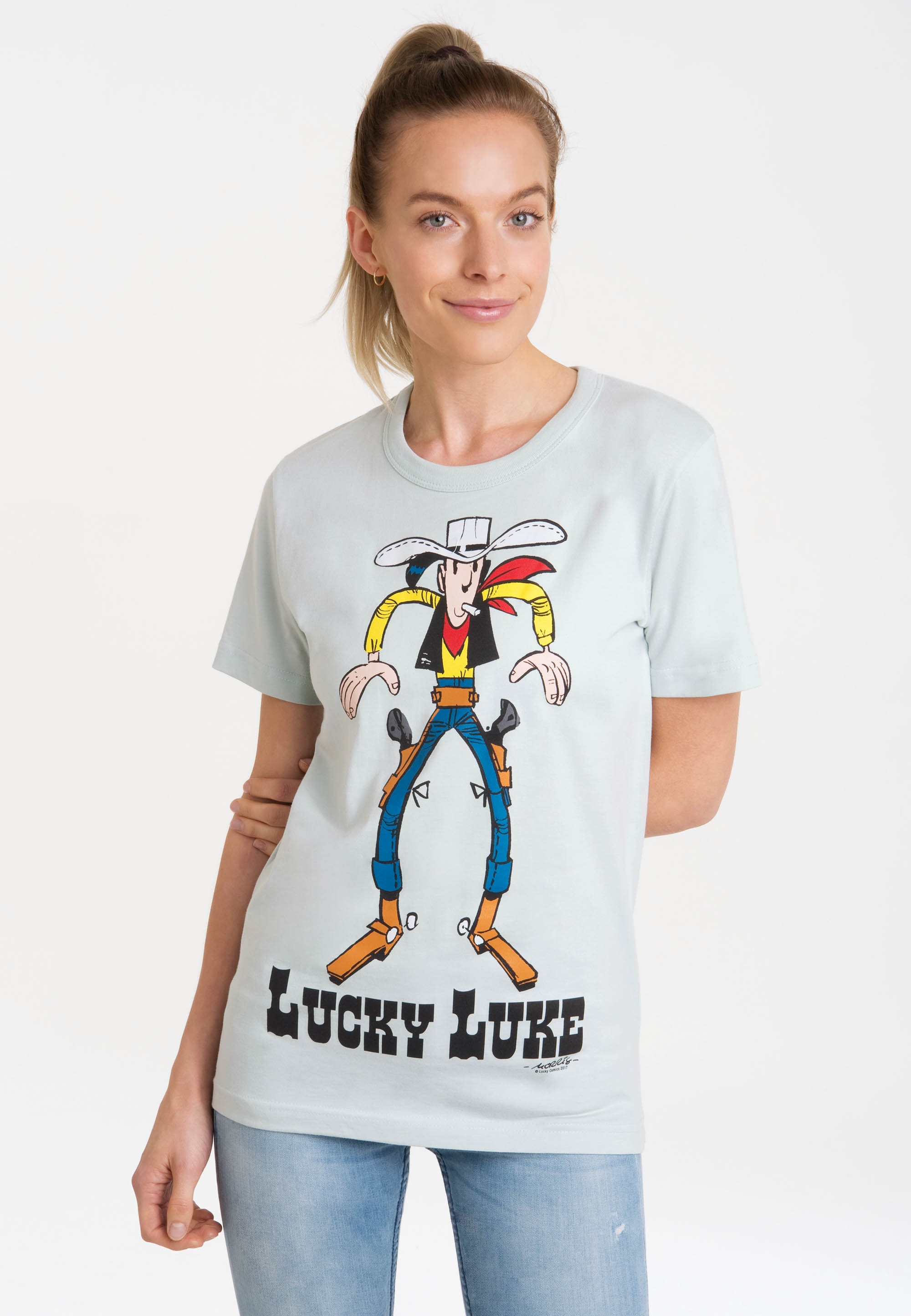 T-Shirt »Lucky Luke Colt«, mit lizenziertem Print