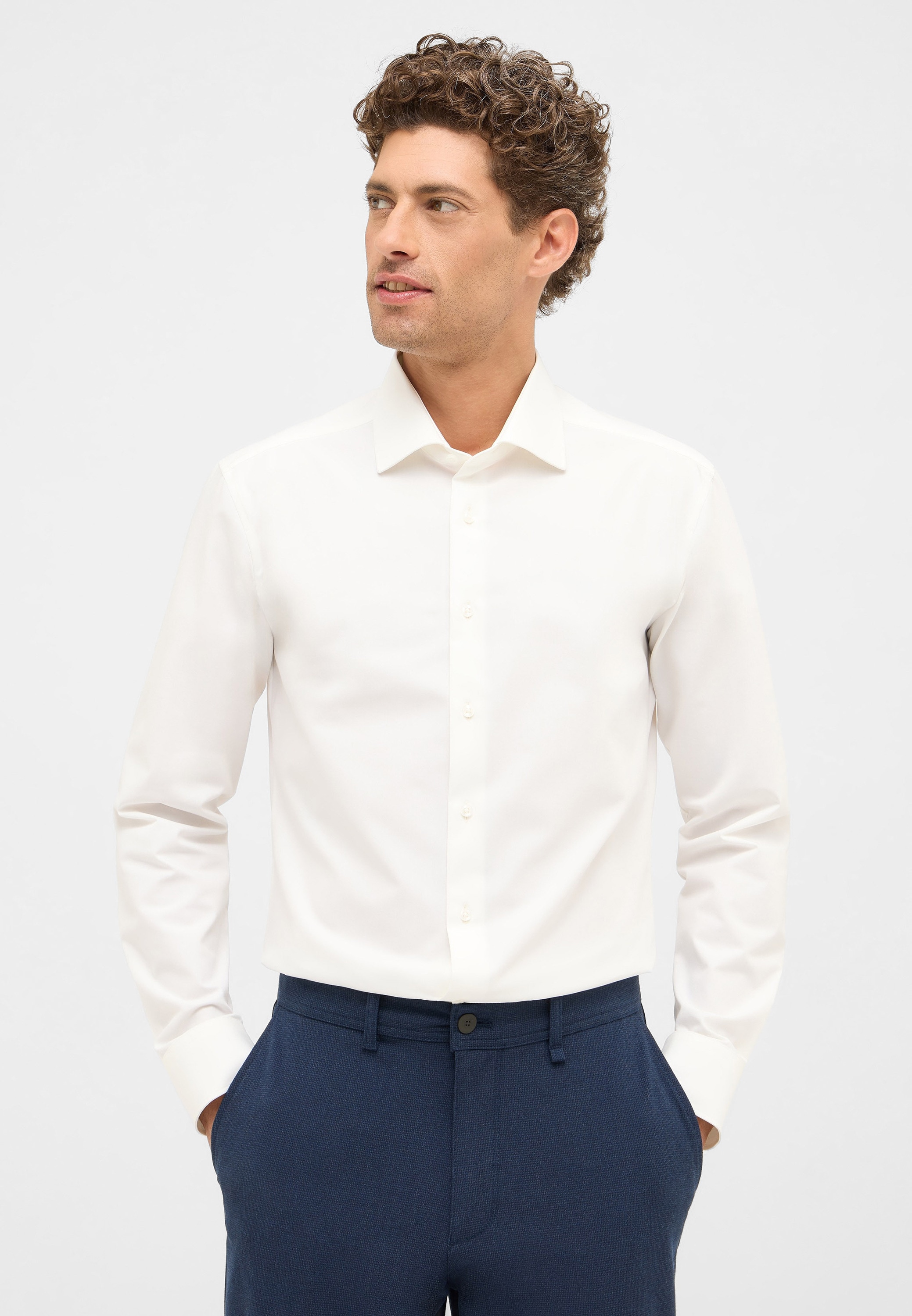 Eterna Langarmhemd "SLIM FIT", NON IRON (bügelfrei) günstig online kaufen