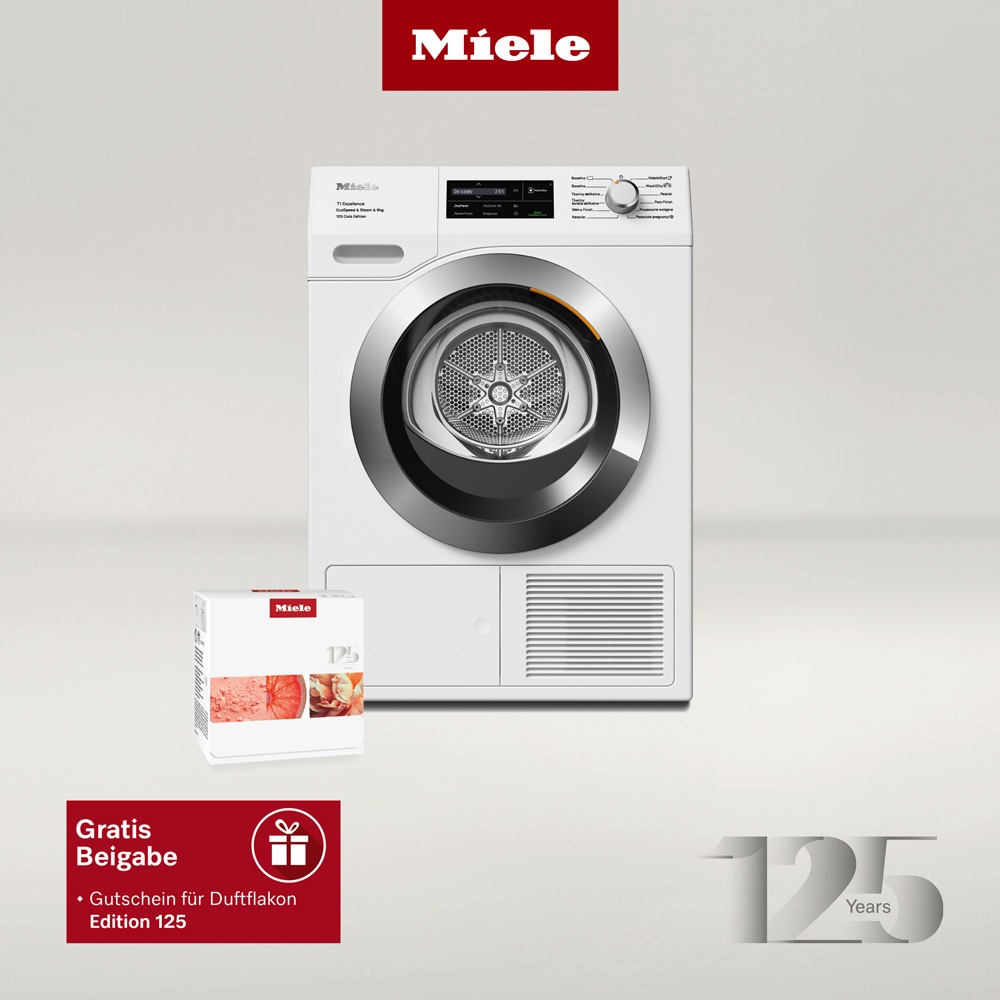 Miele Wärmepumpentrockner »TSC663WP 125 Edition«, 8 kg