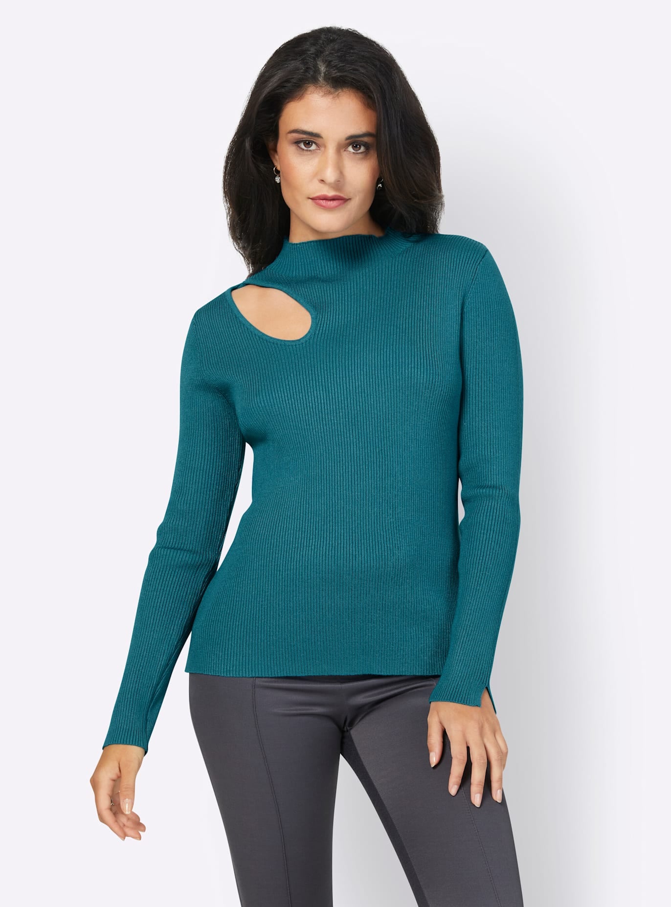 creation L Stehkragenpullover »Pullover«