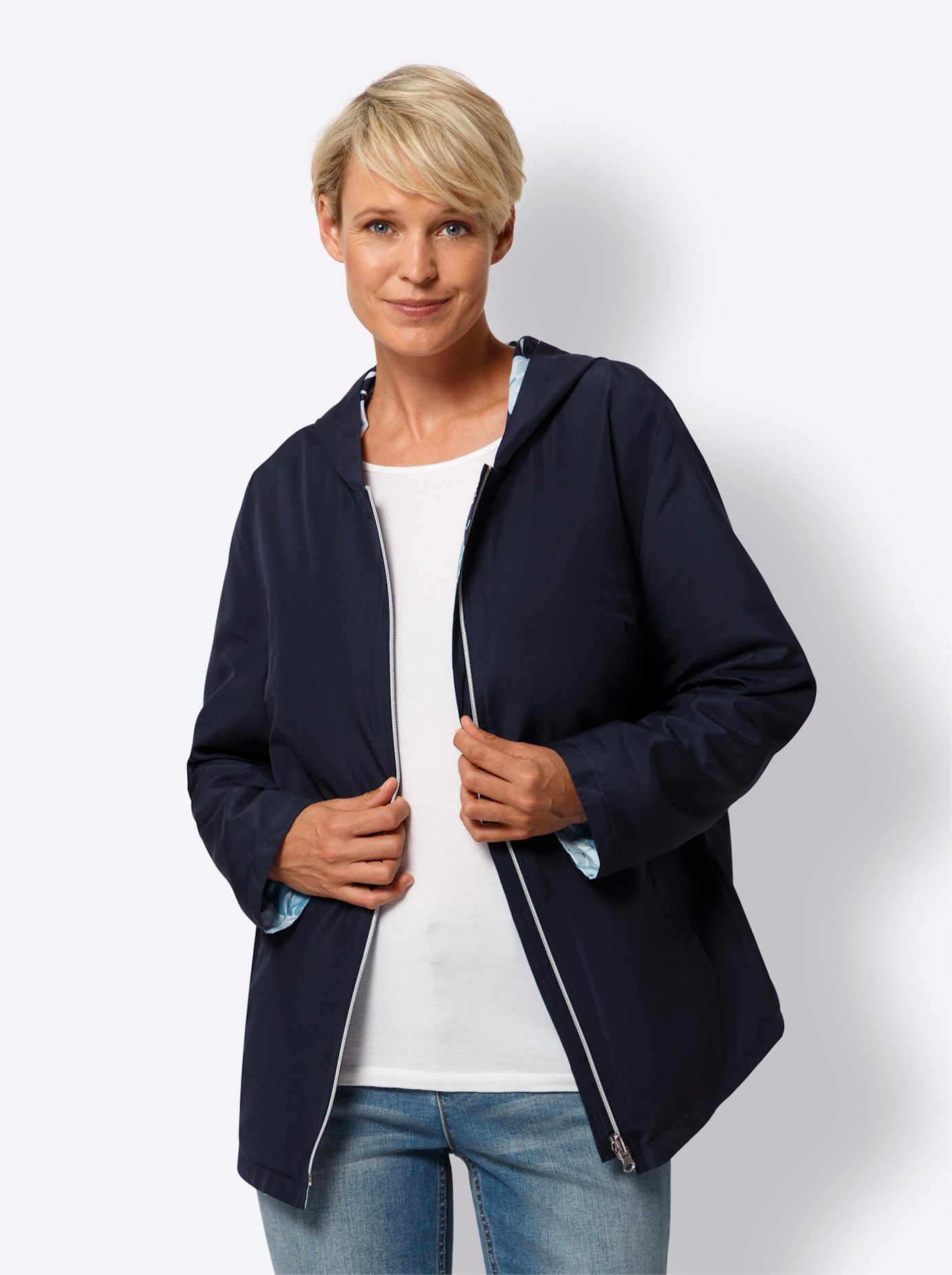 Classic Basics Wendejacke, mit Kapuze günstig online kaufen